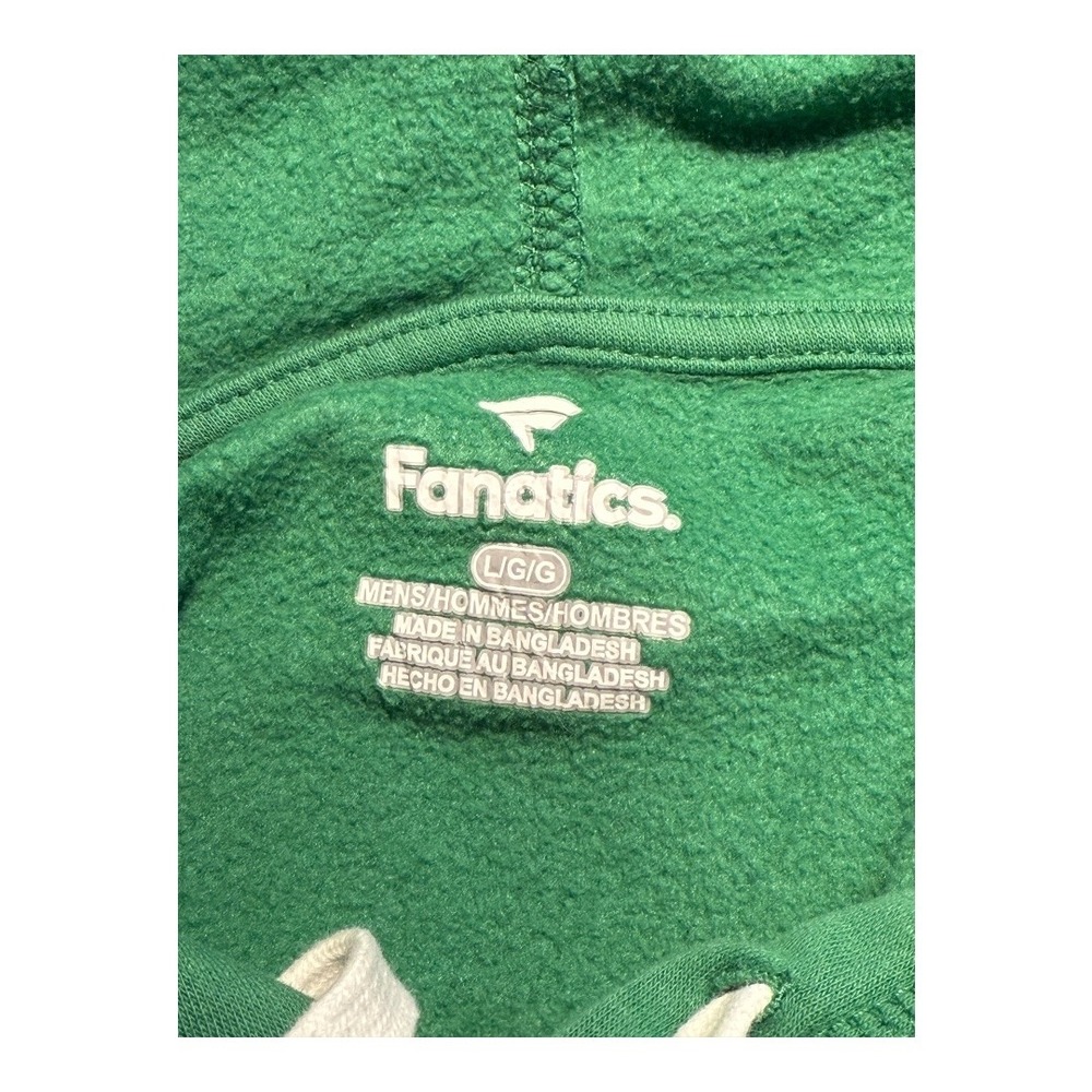 Fanatics Notre Dame Fighting Irish Hoodie Green Navy Blue Mens Large - Picture 4 of 7